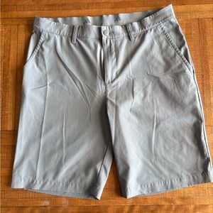 adidas Men's Light Gray Golf Shorts